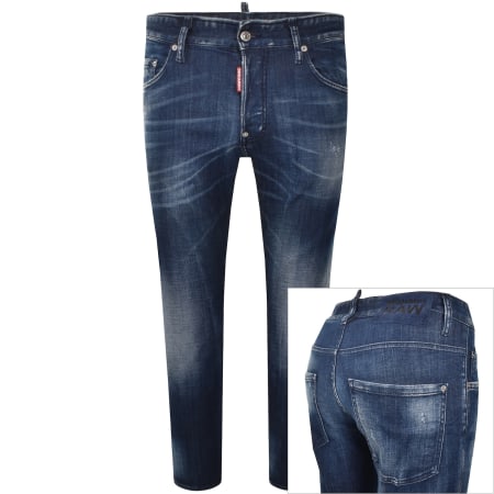 S♡L DSQUARED2 Cool Guy Slim Fit Jeans Blue | Mainline Menswear